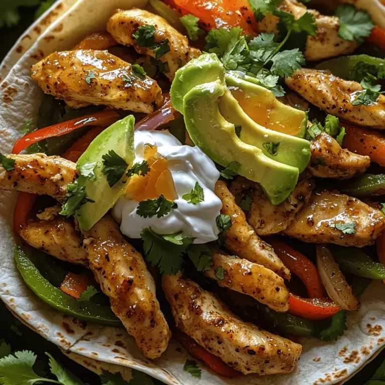 Honey Lime Chicken Fajitas are not just a meal; they are a vibrant celebration of flavor that brings the essence of Mexican cuisine right to your table. This delightful dish combines tender chicken marinated in a zesty blend of honey and lime, sautéed to perfection alongside colorful bell peppers and onions. It’s a feast for the senses, offering a perfect balance of sweetness and tanginess that is sure to impress family and friends alike.