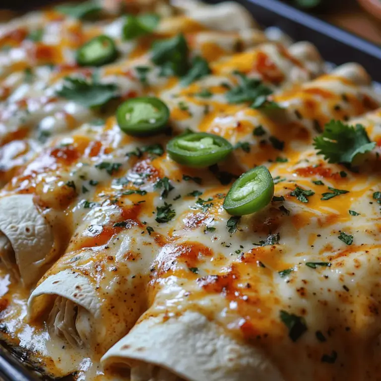 In today’s fast-paced world, where time is often a luxury, slow cooker meals have become a staple for many home cooks. The beauty of a slow cooker lies in its ability to transform simple ingredients into hearty, flavorful dishes with minimal effort. One such dish that encapsulates this convenience and flavor is the Creamy Dreamy Slow Cooker White Chicken Enchiladas. This recipe not only showcases the rich, comforting flavors of enchiladas but also emphasizes the ease of preparation, making it a perfect choice for busy weeknights or family gatherings.
