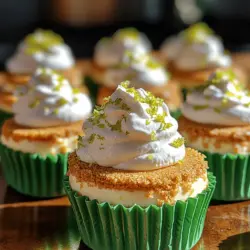 Mini cheesecakes have captured the hearts and taste buds of dessert lovers everywhere, and for good reason. Their individual portions make them perfect for sharing, while their rich and creamy textures provide a satisfying indulgence. Among the myriad of flavors available, zesty key lime cheesecakes stand out with their bright, refreshing taste that evokes sunny days and coastal breezes. These mini delights are not only visually appealing but also incredibly versatile, making them an excellent choice for various occasions—from lively parties and family gatherings to intimate dinners or simply as a sweet treat at home.