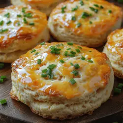 If you're seeking a delightful addition to your brunch table or a savory treat to complement an afternoon tea, look no further than Cheddar Chive Scones. These scones are a mouthwatering combination of rich flavors and flaky textures that will elevate any meal or occasion. The golden hue, combined with the inviting aroma of freshly baked scones, makes them not just a treat for the palate but also a feast for the eyes.