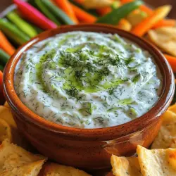 If you're looking for a refreshing and creamy dip that elevates any gathering or picnic, the Chill & Thrill Creamy Cucumber Herb Dip is your answer. This delightful recipe combines the crispness of fresh cucumbers with the richness of cream cheese and yogurt, resulting in a dip that’s not only delicious but also versatile. Perfect as an appetizer for parties, a healthy snack option, or a flavorful addition to a charcuterie board, this dip is sure to please a crowd.