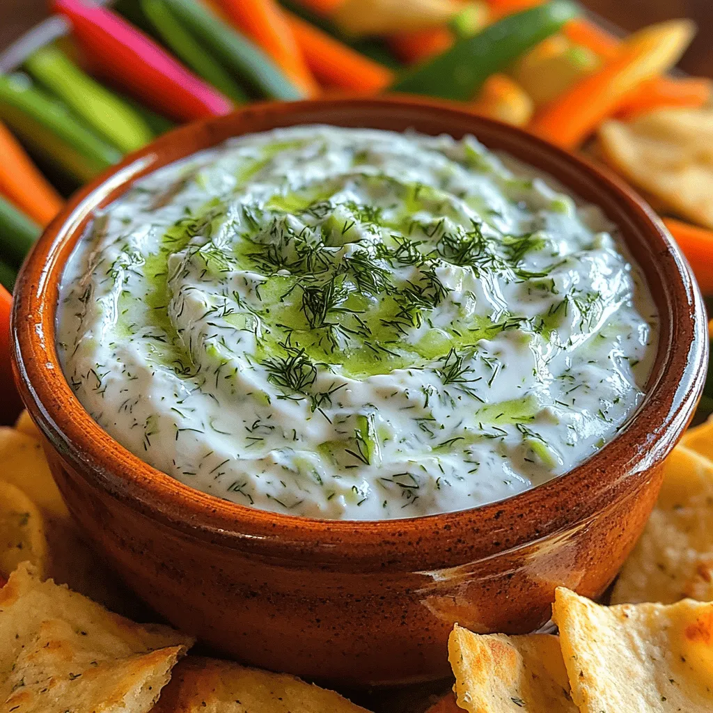 If you're looking for a refreshing and creamy dip that elevates any gathering or picnic, the Chill & Thrill Creamy Cucumber Herb Dip is your answer. This delightful recipe combines the crispness of fresh cucumbers with the richness of cream cheese and yogurt, resulting in a dip that’s not only delicious but also versatile. Perfect as an appetizer for parties, a healthy snack option, or a flavorful addition to a charcuterie board, this dip is sure to please a crowd.