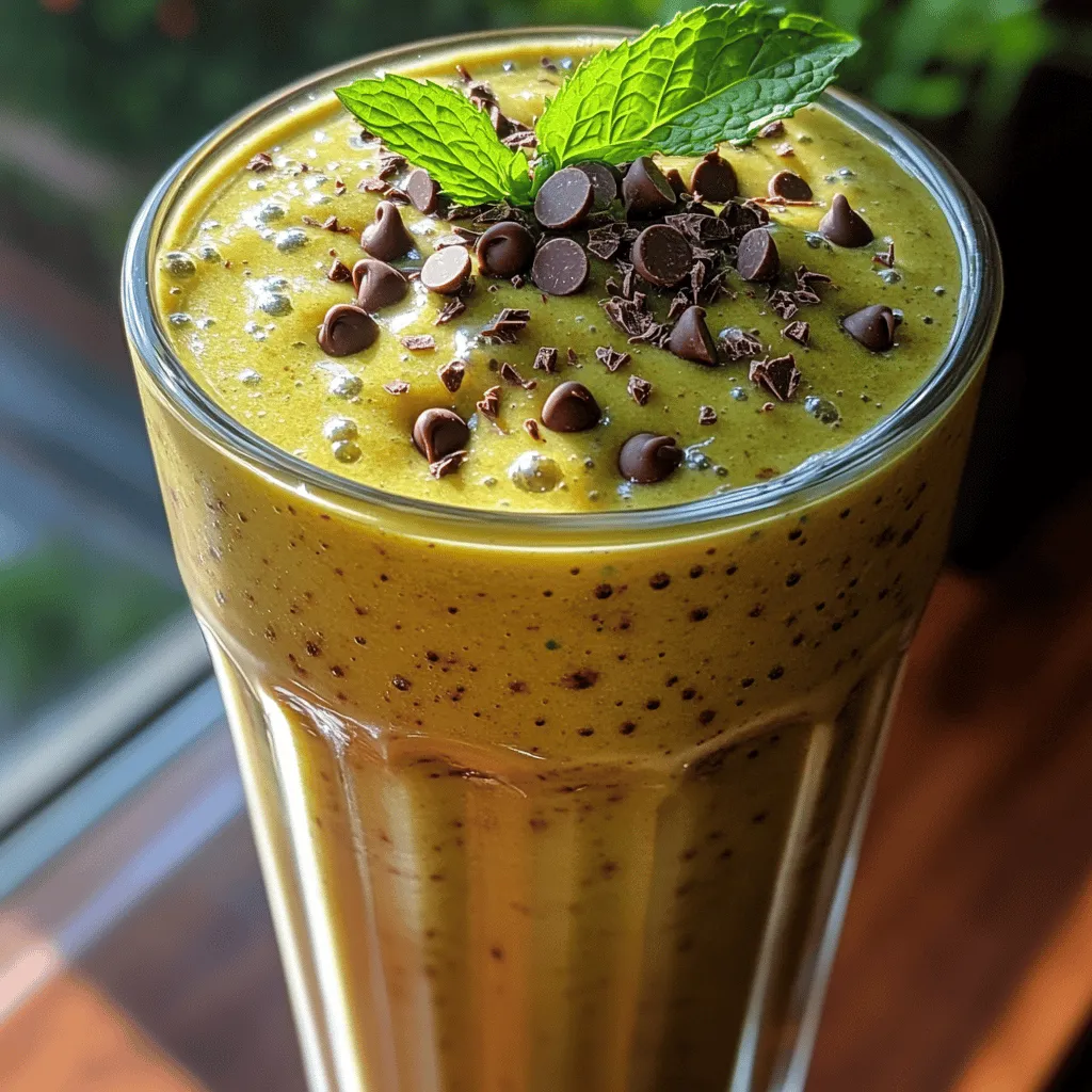 In recent years, smoothies have surged in popularity, becoming a staple in health-conscious diets and busy lifestyles. These blended beverages not only deliver a quick burst of nutrition but also offer endless flavor possibilities. From breakfast boosts to post-workout replenishments, smoothies have transformed the way we think about convenient meals and snacks. Among the myriad of smoothie options available, the Mint Chocolate Banana Chip Smoothie stands out as a refreshing and nutritious choice that tantalizes the taste buds while providing a host of health benefits.