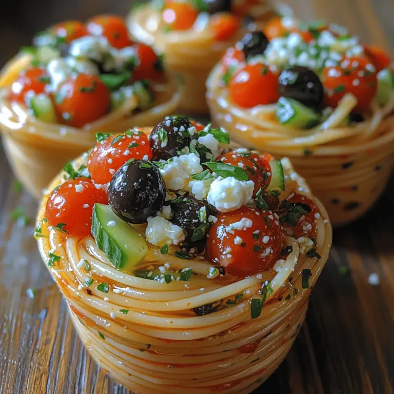When it comes to making Chilled Zesty Spaghetti Salad Cups, the choice of ingredients plays a crucial role in achieving the perfect flavor and texture. Each component contributes uniquely, making this dish a harmonious blend of taste and nutrition.