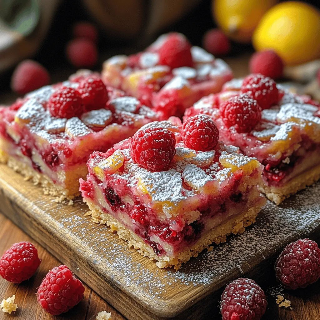 Welcome to a delicious journey of flavors with Zesty Raspberry Lemonade Bars, a delightful combination that perfectly balances the tartness of lemons with the sweet, fruity notes of fresh raspberries. This dessert is not only a feast for the taste buds but also a beautiful treat that adds a pop of color to any gathering. Whether you’re hosting a summer barbecue, a birthday party, or simply looking to indulge in a sweet treat after dinner, these bars are sure to impress.