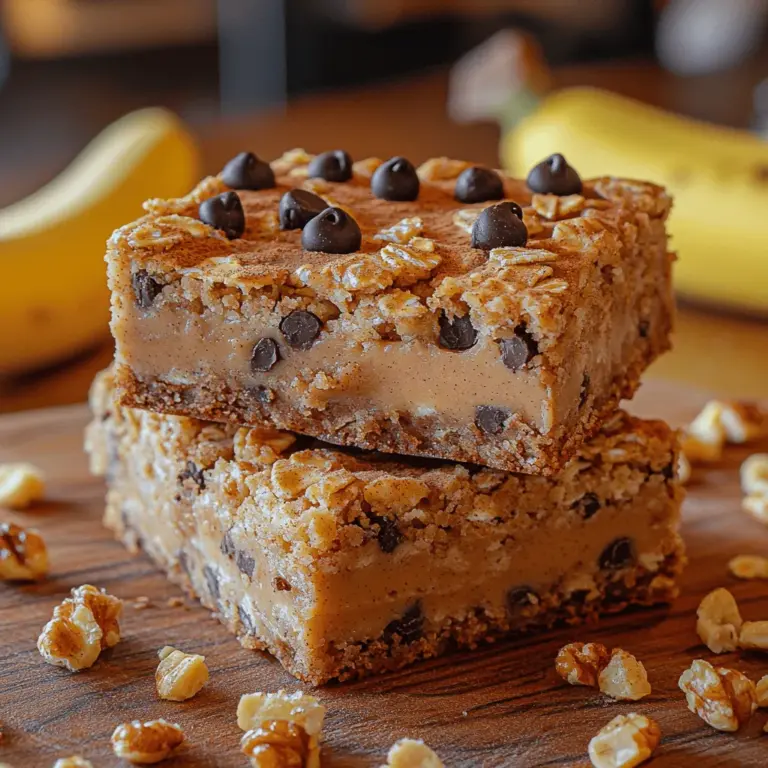 Before diving into the preparation, it’s essential to understand what goes into Nutty Banana Bliss Bars. The key ingredients not only contribute to the flavor and texture but also pack a nutritional punch, making these bars a wholesome choice.