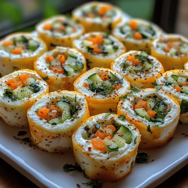In a world where healthy eating is becoming a priority, finding delicious and nutritious snacks can sometimes feel like a challenge. Enter the Cool Veggie Cream Cheese Roll-Ups, a delightful recipe that not only satisfies your cravings but also packs a punch of flavor and health benefits. These roll-ups are a perfect blend of creamy, crunchy, and savory, making them an ideal choice for a quick snack, a party appetizer, or even a light lunch.