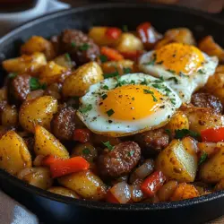 Breakfast, often dubbed the most important meal of the day, serves as a vital fuel source that sets the tone for our daily activities. A hearty breakfast not only satisfies hunger but also provides the energy and nutrients needed to tackle whatever lies ahead. Among the myriad of breakfast options available, the Hearty Sausage & Potato Breakfast Skillet stands out as a winning combination of flavors and textures. This dish is not just a meal; it's an experience that warms the soul and brings comfort to the table.