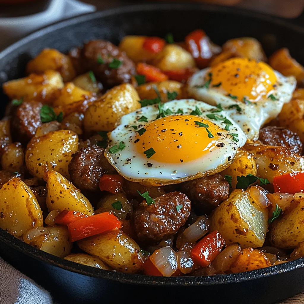 Breakfast, often dubbed the most important meal of the day, serves as a vital fuel source that sets the tone for our daily activities. A hearty breakfast not only satisfies hunger but also provides the energy and nutrients needed to tackle whatever lies ahead. Among the myriad of breakfast options available, the Hearty Sausage & Potato Breakfast Skillet stands out as a winning combination of flavors and textures. This dish is not just a meal; it's an experience that warms the soul and brings comfort to the table.