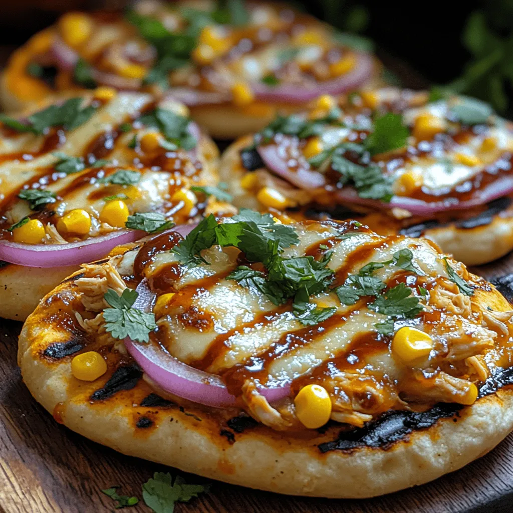 If you're looking for a dish that brings together rich flavors and satisfying textures, the Smoky BBQ Chicken Flatbread Delight is an excellent choice. This culinary creation features tender, smoky chicken paired with a symphony of toppings that come together on a perfectly baked flatbread. Not only does this dish boast a delightful combination of savory, sweet, and tangy elements, but it also offers a satisfying crunch from the fresh ingredients that top it.