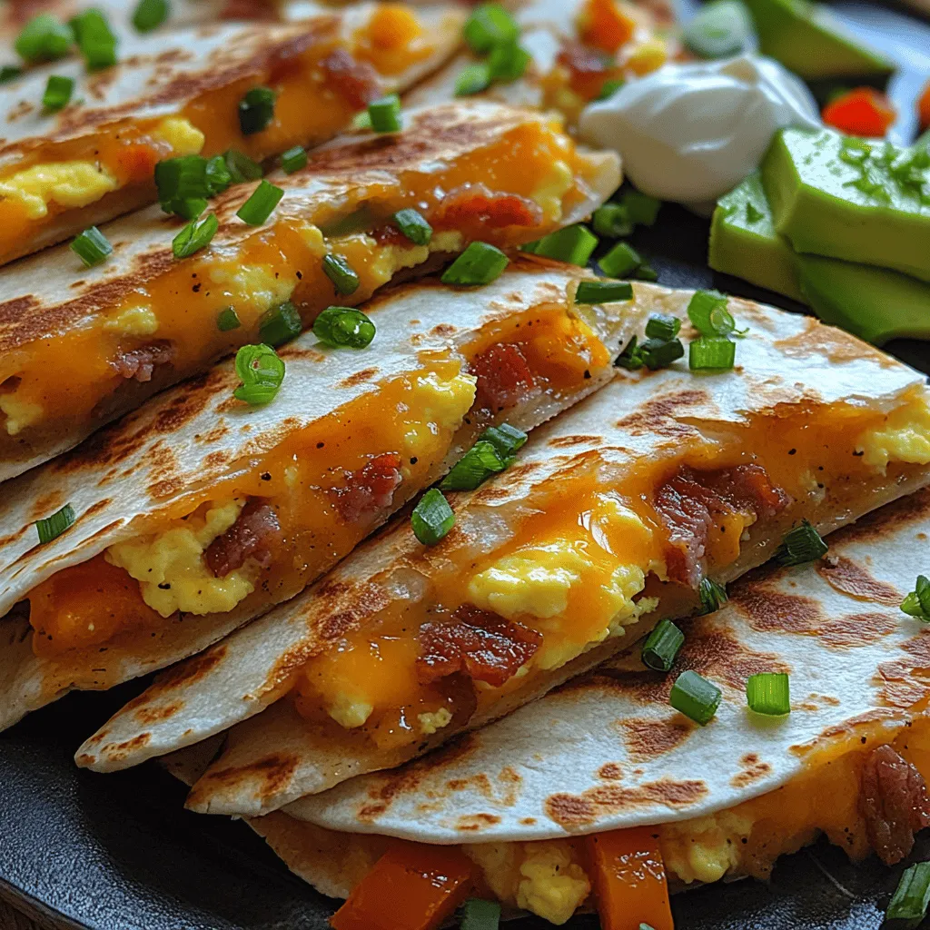 To create the ultimate Sizzling Turkey Bacon Breakfast Quesadillas, it’s essential to understand the key components of the recipe. Each ingredient plays a vital role in contributing to the overall flavor and texture of the dish.