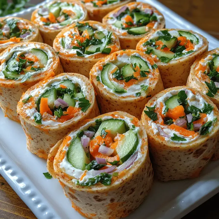 To create the perfect Cool Veggie Cream Cheese Roll-Ups, it’s essential to understand the role and benefits of each ingredient. This isn’t just a recipe; it’s an exploration of nutrition and flavor that will elevate your culinary skills while keeping your meal healthy.