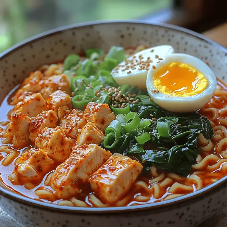 What sets Spicy Dragon Ramen apart from traditional ramen recipes is its bold blend of spices and rich ingredients that create an unforgettable culinary experience. This dish not only tantalizes the taste buds but also offers a sense of adventure with every slurp. In a world where homemade meals can often feel monotonous, Spicy Dragon Ramen brings a burst of excitement, making it the perfect choice for those looking to elevate their cooking game.