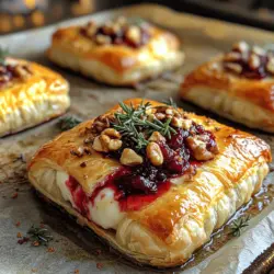 To create the perfect Cranberry Delight Baked Brie Bites, it's essential to understand the role of each ingredient. This knowledge will not only enhance your cooking experience but also help you make informed choices that elevate the final dish.