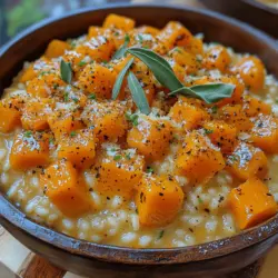 Butternut squash is more than just a seasonal staple; it is a versatile ingredient that can elevate any dish it graces. Known for its sweet, nutty flavor and smooth texture, butternut squash has found its way into soups, salads, and sides, but one of the most delightful ways to enjoy it is in a creamy risotto. This dish, hailing from the heart of Italian cuisine, is celebrated for its comforting nature and rich flavors, making it a favorite among food lovers worldwide.