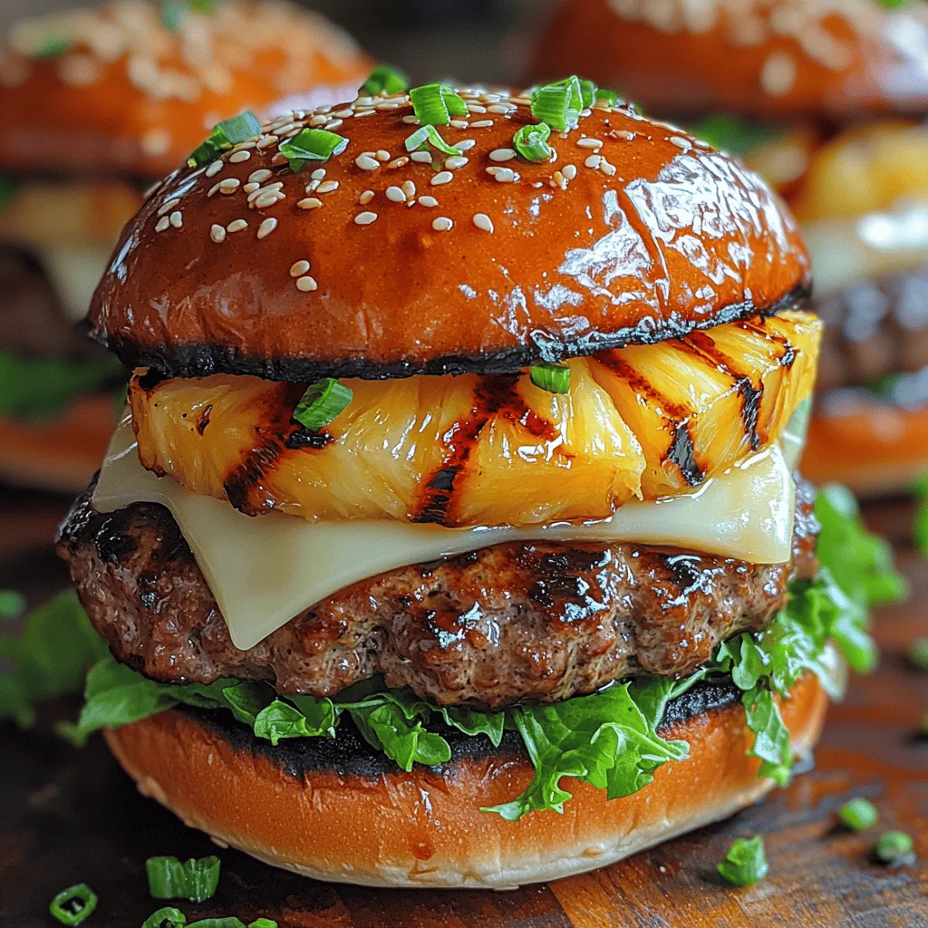 Burgers have long been a beloved staple at summer barbecues, family gatherings, and casual dinners. Their versatility allows for endless customization, making them a canvas for culinary creativity. Among the myriad variations, the Grilled Pineapple Teriyaki Burger stands out as a unique twist that fuses traditional burger elements with tropical flavors. The combination of sweet, caramelized grilled pineapple and savory teriyaki sauce adds a deliciously unexpected dimension, elevating the classic burger experience to new heights.