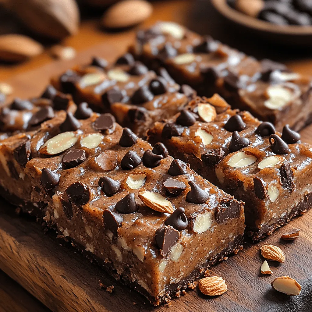 Before diving into the preparation of your Decadent Chocolate Chip Almond Butter Bars, it’s essential to understand the core ingredients that make this recipe not only delicious but also nutritious.