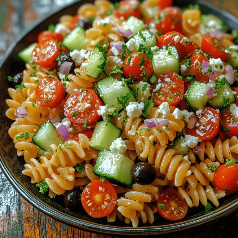 At the heart of any pasta salad is, of course, the pasta itself. Rotini pasta, with its spiral shape, is an excellent choice for this dish. The twists and turns of rotini allow it to hold onto the dressing and other ingredients beautifully, ensuring each bite is bursting with flavor. Its chewy texture complements the crispness of the vegetables, creating a delightful contrast.
