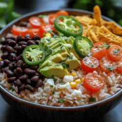 Zesty Cilantro Lime Rice Bowls are a vibrant and nutritious meal option that captures the essence of fresh ingredients and bold flavors. Perfect for any occasion, these bowls can easily transition from a hearty weeknight dinner to a delightful meal prep solution for those busy days ahead. With a base of fluffy rice infused with the zesty notes of lime and the aromatic freshness of cilantro, this dish has garnered a reputation for being both tasty and satisfying.
