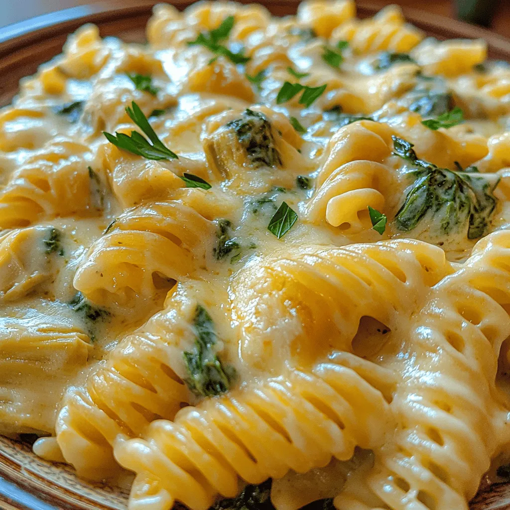If you’re in search of a dish that perfectly balances comfort and health, look no further than Creamy Spinach Artichoke Pasta Delight. This creamy pasta dish not only satisfies your cravings but also provides a wealth of nutrients, thanks to its star ingredients—spinach and artichokes. With a rich, velvety sauce enveloping perfectly cooked pasta, this dish brings together flavors that are both vibrant and indulgent.