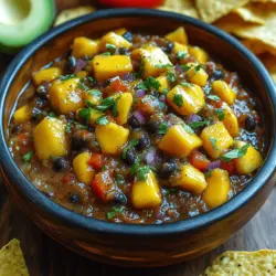 Fresh, vibrant salsas have captured the hearts and taste buds of food enthusiasts everywhere. Their ability to combine a medley of flavors, textures, and colors makes them a staple in many kitchens. Among the myriad of salsa recipes, the Tropical Twist Mango Black Bean Salsa stands out with its refreshing and tropical flavors. This salsa is not just a side dish; it is a versatile accompaniment that enhances various meals, making it perfect for summer barbecues, casual get-togethers, or even as a zesty topping for grilled fish or chicken.