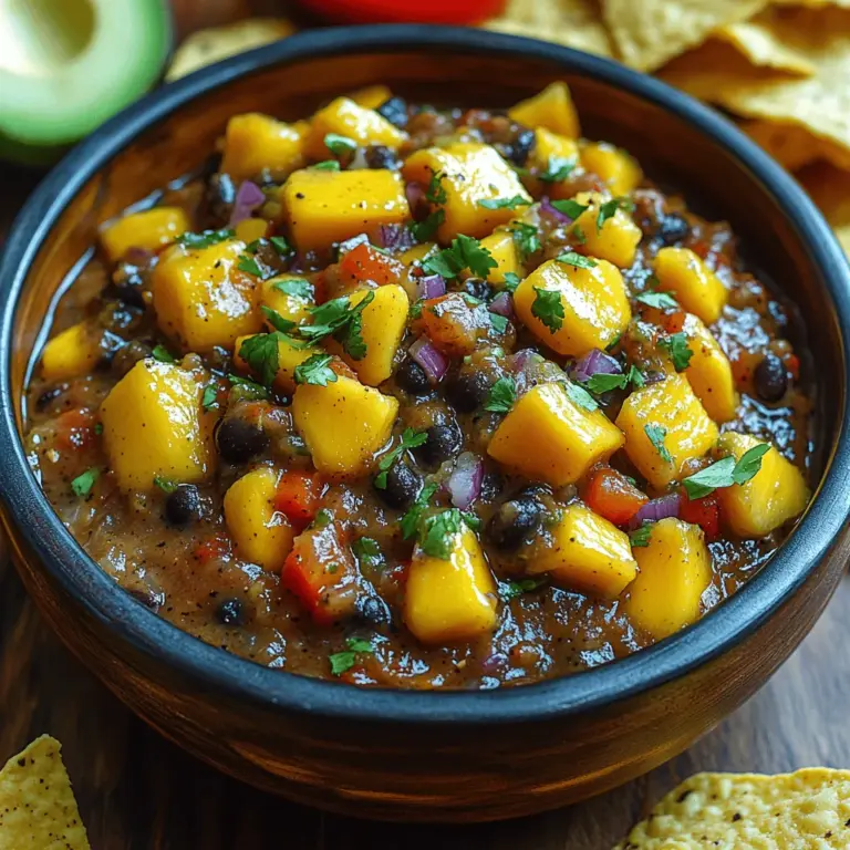 Fresh, vibrant salsas have captured the hearts and taste buds of food enthusiasts everywhere. Their ability to combine a medley of flavors, textures, and colors makes them a staple in many kitchens. Among the myriad of salsa recipes, the Tropical Twist Mango Black Bean Salsa stands out with its refreshing and tropical flavors. This salsa is not just a side dish; it is a versatile accompaniment that enhances various meals, making it perfect for summer barbecues, casual get-togethers, or even as a zesty topping for grilled fish or chicken.