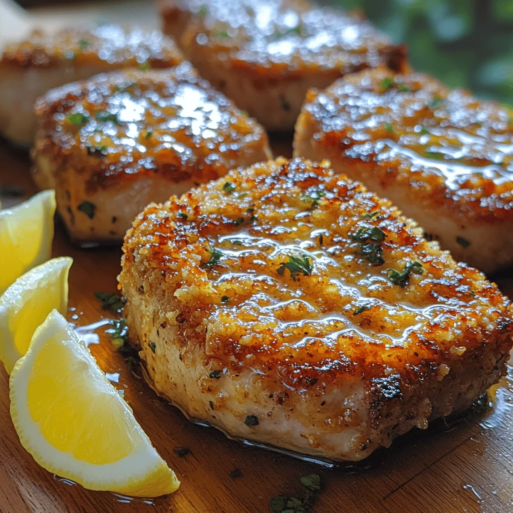 Parmesan Crusted Pork Chops are the embodiment of culinary comfort, offering a delightful blend of flavors and textures that make for a satisfying meal. With a crispy, golden-brown crust and juicy, tender meat, this dish is not only a feast for the palate but also a visual delight. Pork chops can sometimes be seen as simple or mundane, but when prepared with the right techniques and ingredients, they can transform into a gourmet experience right in your kitchen.