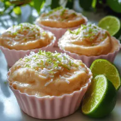 As the temperature rises and the sun shines brightly, nothing beats the refreshing taste of frozen desserts. One such delightful treat that perfectly embodies the essence of summer is the Frozen Coconut Lime Cream Cups. This recipe combines the tropical flavors of creamy coconut and zesty lime, offering a burst of freshness that transports you to a sun-soaked beach with every bite. Whether you’re lounging by the pool or hosting a summer barbecue, these frozen cups are not just delicious; they are also a healthier alternative to traditional frozen desserts.