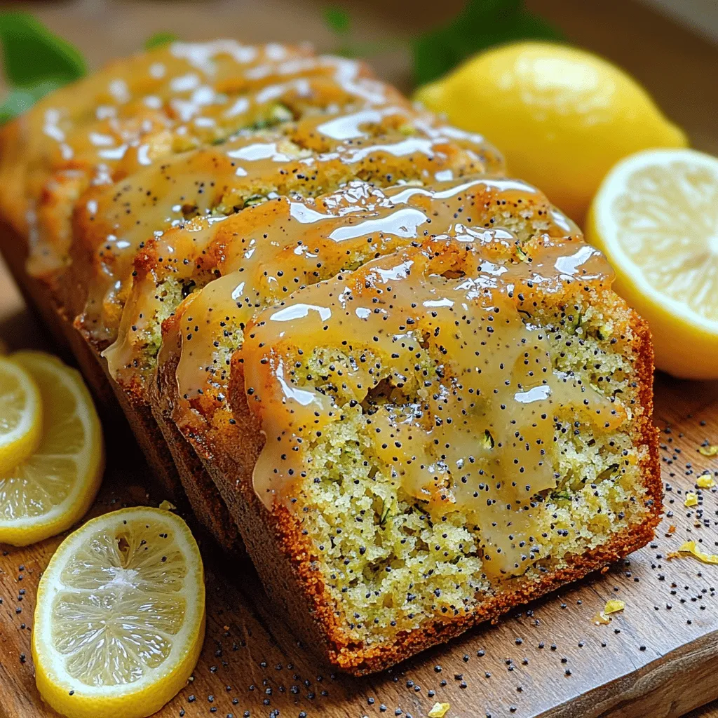 Zucchini bread is a delightful staple in many kitchens, celebrated for its versatility and ability to transform simple ingredients into a moist, flavorful treat. Traditionally enjoyed as a sweet bread, zucchini bread can serve various purposes—whether as a snack, breakfast option, or even a dessert. Its adaptability allows for endless variations, making it a beloved choice among bakers. Today, we’re excited to introduce a refreshing twist on this classic recipe: Lemon Poppyseed Zucchini Bread.