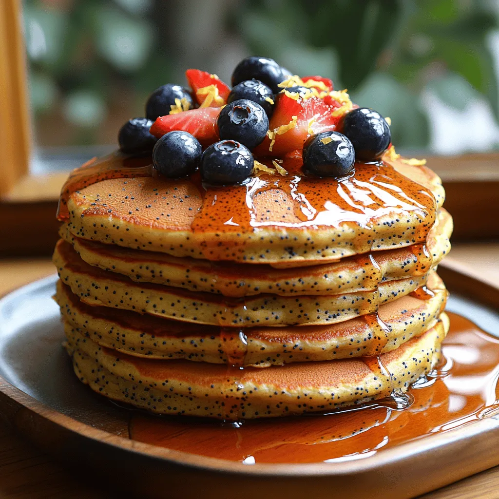 Breakfast is often heralded as the most important meal of the day, offering a fresh start filled with energy and nourishment. Among the myriad of breakfast options, pancakes hold a special place in many cultures, celebrated for their versatility and comforting nature. Whether served with syrup, fruit, or whipped cream, pancakes can be adapted to suit a wide array of tastes. However, if you’re looking to elevate your breakfast experience, look no further than the delightful combination of lemon and poppy seeds.