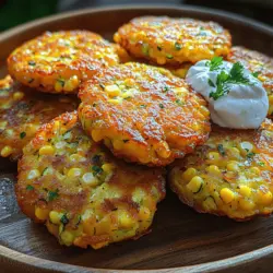 Sweet Corn and Zucchini Fritters are a delightful fusion of flavors and textures, making them a perfect dish for any occasion. These fritters are not only delicious but also a celebration of seasonal ingredients, harnessing the natural sweetness of freshly picked corn and the mild, earthy flavor of zucchini. As the summer months bring an abundance of produce, this recipe invites you to take advantage of the best that nature has to offer, transforming simple vegetables into a crispy, golden treat that’s sure to impress.