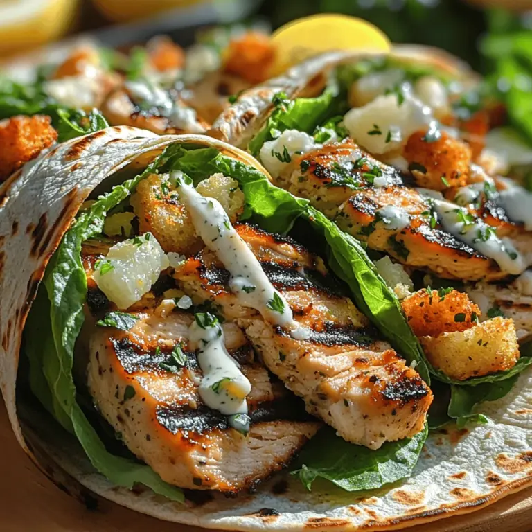 Caesar salads have long held a special place in the hearts of salad lovers everywhere. With their crisp romaine lettuce, creamy dressing, and savory toppings, they offer a refreshing and satisfying meal option. However, as culinary creativity continues to evolve, traditional recipes are being reimagined to suit modern tastes and dietary preferences. Enter the char-grilled Romaine Caesar wrap—a delightful fusion of classic Caesar salad flavors wrapped in the convenience of a tortilla. This innovative dish not only elevates the beloved Caesar salad but also makes it more portable and versatile for on-the-go lifestyles.