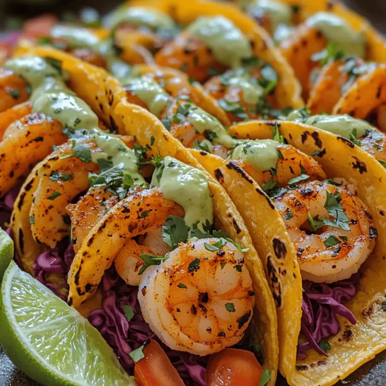 If you're looking for a dish that embodies the essence of fresh, vibrant flavors while being easy to prepare, then look no further than zesty shrimp tacos with avocado crema. This delightful culinary creation offers a perfect balance of succulent shrimp, zesty spices, and creamy avocado, making it an irresistible option for seafood lovers and taco enthusiasts alike. Whether you're hosting a casual gathering, enjoying a family dinner, or simply seeking a tasty and satisfying meal, these shrimp tacos are versatile enough to fit any occasion.