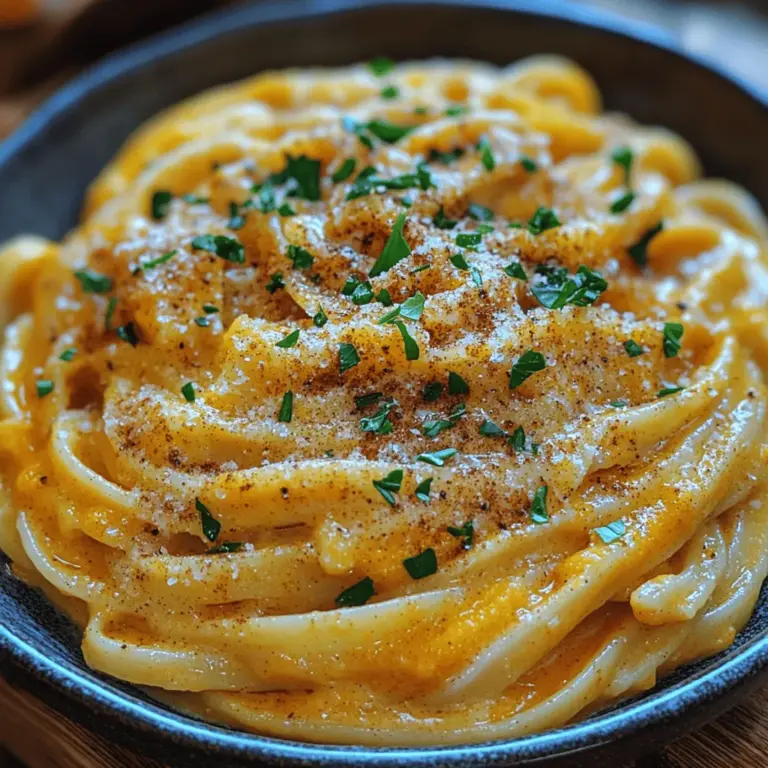 Tossing your fettuccine with the Pumpkin Spice Alfredo sauce is a crucial step in ensuring that every strand of pasta is coated in creamy goodness. Begin by cooking your fettuccine according to the package instructions until it reaches al dente perfection. It’s important not to overcook the pasta, as it will continue to cook slightly after being drained.