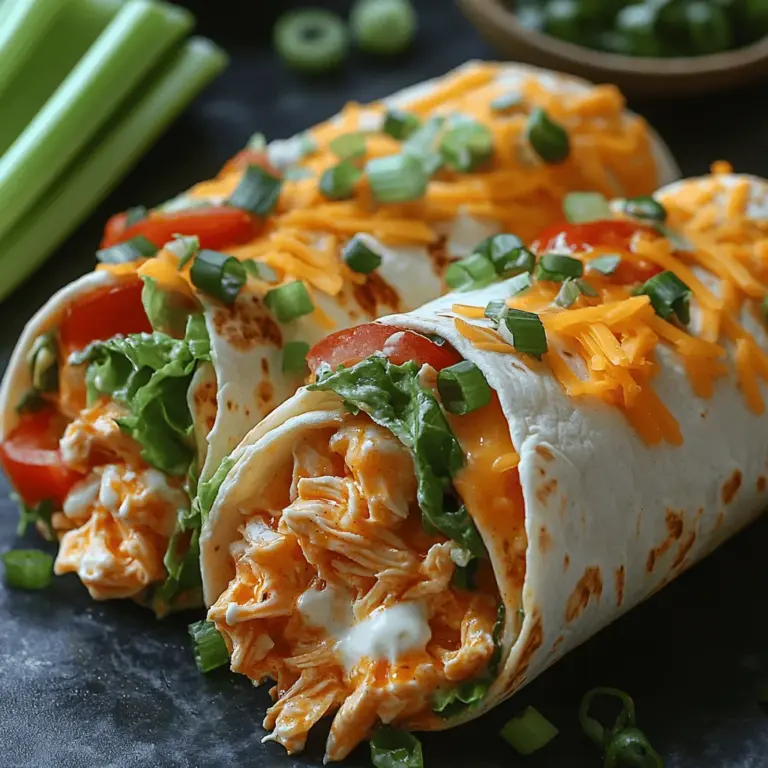 Buffalo chicken wraps have become a staple in American cuisine, celebrated for their robust flavors and convenience. Whether you're hosting a game day gathering, enjoying a casual meal with friends, or simply seeking a satisfying lunch, these wraps offer a delightful combination of spicy and savory notes that tantalize the taste buds. The allure of Buffalo chicken wraps lies in their ability to deliver bold flavors wrapped in a soft tortilla, making them an ideal choice for those who crave a quick and delicious meal without the fuss.