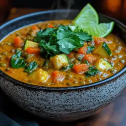 Welcome to the vibrant world of Tropical Bliss Coconut Curry Lentil Stew, a dish that encapsulates the essence of tropical flavors and hearty nourishment. This delightful stew is not just a meal; it is an experience that transports you to sun-kissed shores and lush, green landscapes. The combination of lentils, coconut milk, and an array of fresh vegetables creates a comforting and satisfying dish that is both nutritious and delicious.