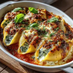 When it comes to hearty and satisfying meals, few dishes can rival the comfort of stuffed pasta. Among these, Spinach & Mushroom Delight Stuffed Shells stand out as a deliciously wholesome option that caters to both vegetarians and pasta lovers alike. This dish not only tantalizes the taste buds but also provides a perfect balance of flavors, making it an ideal choice for family dinners or gatherings with friends. The combination of fresh spinach, savory mushrooms, and creamy cheeses creates a delightful culinary experience that is both nutritious and indulgent.