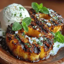 As the warm sun beckons us outdoors, few treats can capture the essence of summer quite like grilled pineapple. This tropical fruit, kissed by the flames of the grill, transforms into a deliciously sweet and smoky delight that is hard to resist. Grilled pineapple not only serves as a refreshing dessert, but it also shines as a versatile side dish that complements barbecues and gatherings. Its unique flavor profile, enhanced by a simple yet effective cinnamon-sugar mix, creates a delightful contrast with the natural sweetness of the pineapple. Whether you are hosting a summer cookout or simply enjoying a quiet evening on the patio, grilled pineapple is bound to impress your guests and tantalize your taste buds.