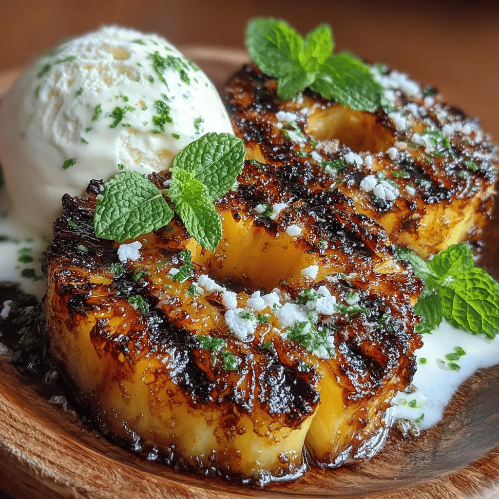 As the warm sun beckons us outdoors, few treats can capture the essence of summer quite like grilled pineapple. This tropical fruit, kissed by the flames of the grill, transforms into a deliciously sweet and smoky delight that is hard to resist. Grilled pineapple not only serves as a refreshing dessert, but it also shines as a versatile side dish that complements barbecues and gatherings. Its unique flavor profile, enhanced by a simple yet effective cinnamon-sugar mix, creates a delightful contrast with the natural sweetness of the pineapple. Whether you are hosting a summer cookout or simply enjoying a quiet evening on the patio, grilled pineapple is bound to impress your guests and tantalize your taste buds.