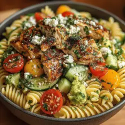 The foundation of this salad is pasta, and opting for whole grain or gluten-free varieties can significantly enhance its nutritional profile. Whole grain pasta is packed with fiber, which aids in digestion and keeps you feeling full longer. It also contains essential nutrients like B vitamins, iron, and magnesium. In contrast, if you are gluten-sensitive or choose to avoid gluten, there are numerous gluten-free pasta options available made from quinoa, brown rice, or lentils. These alternatives also provide a good source of protein and dietary fiber, making them a healthy choice for everyone.