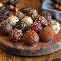 Once your chocolate truffles have been shaped into delightful little spheres, it’s time to think about how you’ll coat them to enhance both their flavor and presentation. Coatings can transform your truffles from simple treats into elegant confections that are perfect for gifting or serving at special occasions. Here’s a rundown of some popular coating options that will elevate your truffles to the next level.