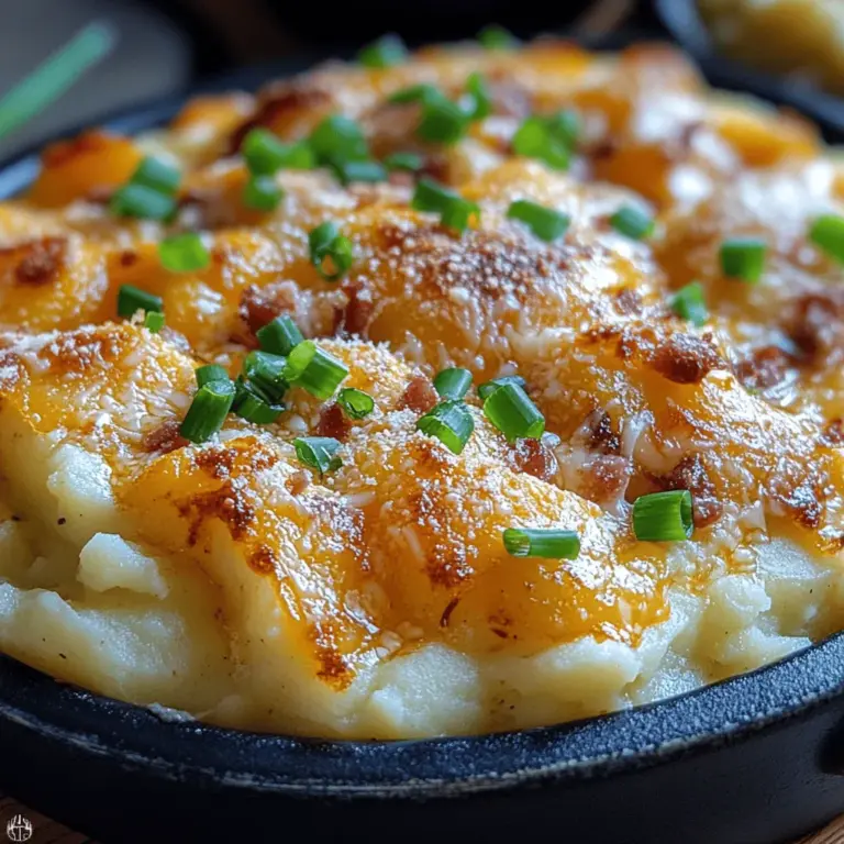 When it comes to comfort food, few dishes can compete with the warm, creamy goodness of mashed potatoes. This beloved staple has graced dinner tables for generations, often serving as a side that brings warmth and familiarity to family gatherings. However, while traditional mashed potatoes hold a special place in our hearts, there are inventive twists that elevate them to new heights. Enter the Cheddar Bacon Mashed Potato Casserole—a rich, indulgent take on the classic dish that combines the creamy texture of mashed potatoes with the savory crunch of crispy bacon and the gooey goodness of sharp cheddar cheese.