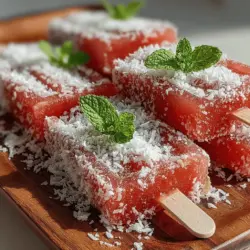 As the sweltering heat of summer sets in, the search for refreshing treats begins. From ice creams that melt too quickly to sugary sodas that leave us feeling sluggish, the options can often be uninspiring. Enter the world of homemade popsicles—simple, nutritious, and brimming with fresh flavors. Among the myriad of choices, refreshing crispy watermelon popsicles stand out as an ideal option. Not only do they offer a delightful burst of sweetness, but they also provide a healthy way to cool down.
