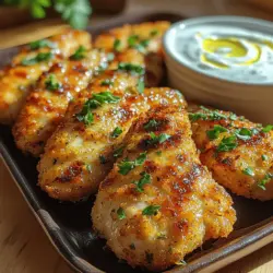 To ensure that your Garlic Herb Chicken Tenders are packed with flavor and have a delectably crispy exterior, the dredging and coating process is pivotal. Here’s how to achieve that perfect crunch: