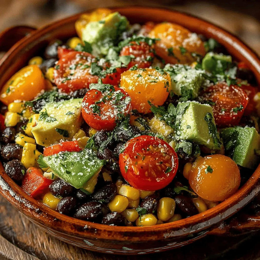 The dressing is a vital component in elevating the Zesty Southwest Black Bean & Corn Salad. A well-balanced dressing not only complements the ingredients but also enhances the overall flavor profile of the dish. In this salad, the dressing acts as a bridge that connects the vibrant flavors of fresh vegetables, beans, and corn, creating a harmonious blend that excites the palate.
