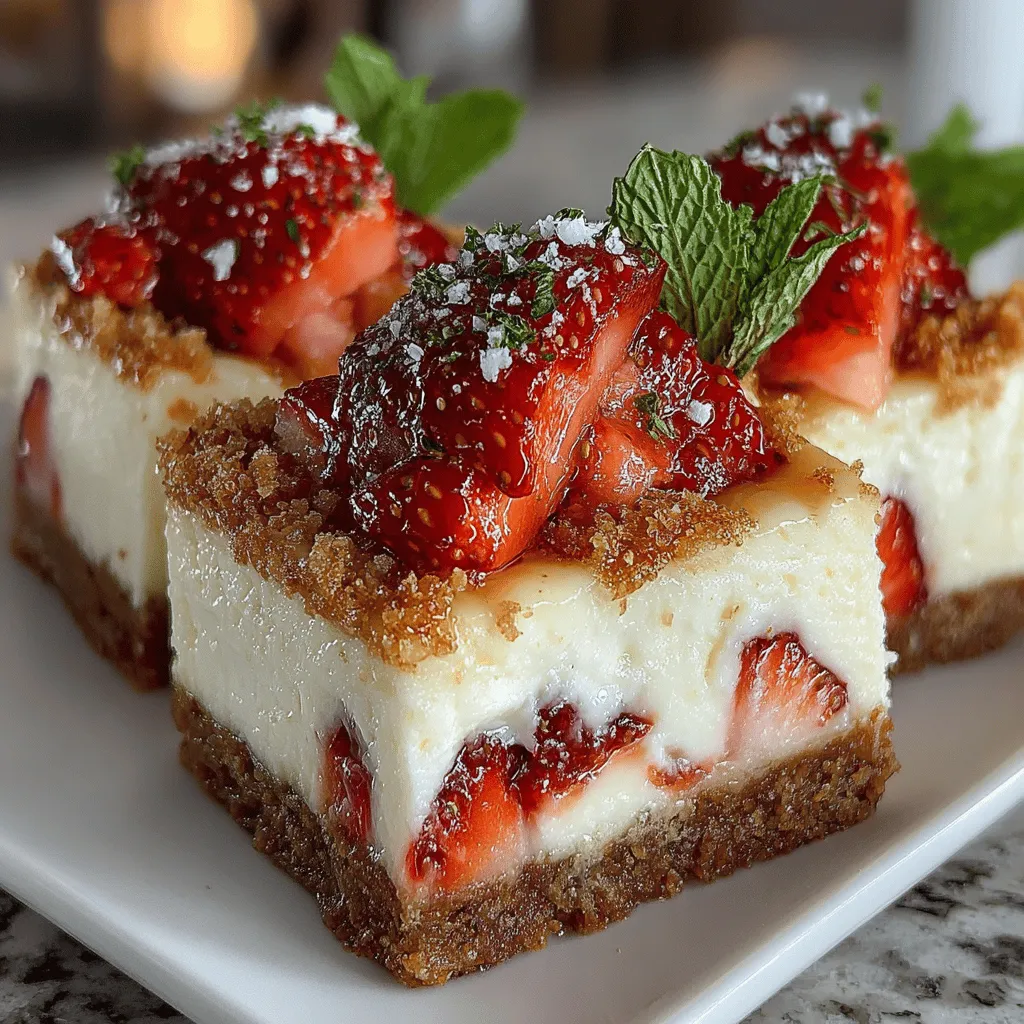 Indulging in a refreshing dessert doesn't have to be a complicated affair. The Strawberry Dream Bars are the perfect no-bake treat that combines luscious strawberries with a creamy filling and a buttery graham cracker crust. This delightful dessert is a celebration of flavors, where the sweetness of fresh strawberries meets the rich creaminess of a smooth filling, all resting on a crunchy base. Whether you're preparing for a summer gathering, a birthday celebration, or simply want to enjoy a sweet treat at home, these bars are easy to make and incredibly satisfying to eat. In this article, we will explore the ingredients that make up this delicious dessert, provide a detailed preparation guide, and share some fascinating insights about the Strawberry Dream Bars that will inspire you to make them for your next occasion.