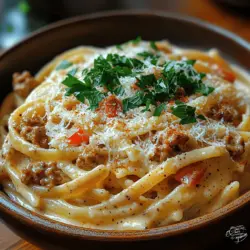 If you're in search of a dish that brings a comforting blend of spice and richness to your dinner table, look no further than Creamy Cajun Turkey Pasta. This delightful recipe combines the robust flavors of Cajun seasoning with the creamy goodness of a rich sauce, creating a meal that is not only delicious but also quick to prepare. In today's fast-paced world, finding meals that are both satisfying and easy to make is essential. This pasta dish fits the bill perfectly, making it an ideal choice for busy weeknights or even a cozy weekend dinner.