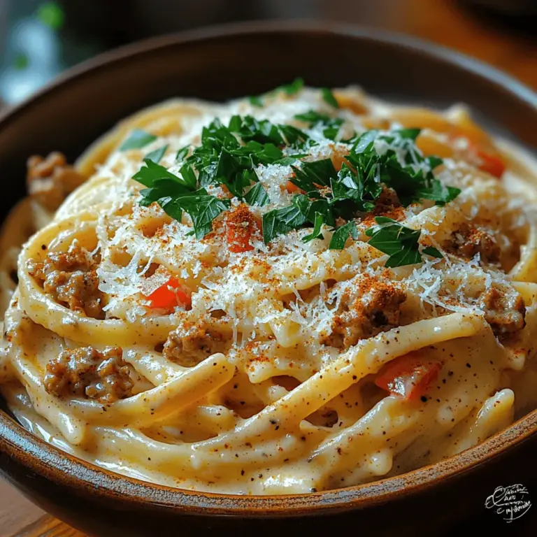 If you're in search of a dish that brings a comforting blend of spice and richness to your dinner table, look no further than Creamy Cajun Turkey Pasta. This delightful recipe combines the robust flavors of Cajun seasoning with the creamy goodness of a rich sauce, creating a meal that is not only delicious but also quick to prepare. In today's fast-paced world, finding meals that are both satisfying and easy to make is essential. This pasta dish fits the bill perfectly, making it an ideal choice for busy weeknights or even a cozy weekend dinner.