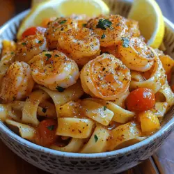 Achieving the perfect al dente pasta is crucial for Fiery Cajun Shrimp Pasta. Start by bringing a large pot of salted water to a rolling boil. The salt not only adds flavor but also helps the pasta maintain its structure. Once the water is boiling, add your pasta of choice—linguine or fettuccine work wonderfully in this recipe.