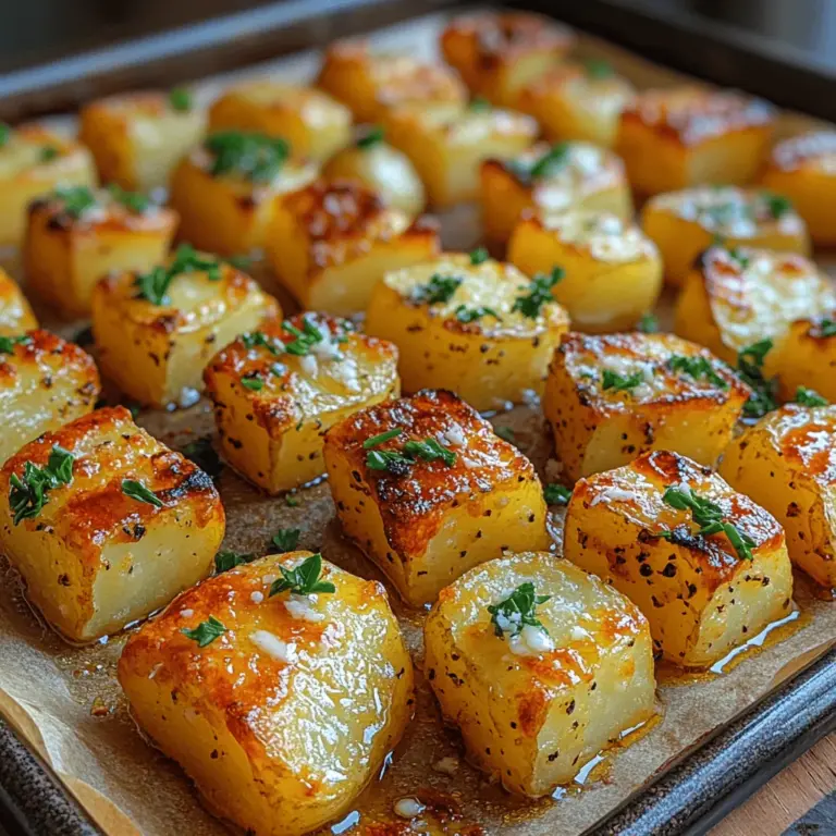 In today's fast-paced world, the importance of homemade recipes cannot be overstated. Preparing meals at home not only allows you to control the ingredients and flavors but also creates an opportunity for family bonding and the enjoyment of cooking. Among the myriad of dishes you can make, Crispy Garlic Butter Potato Cubes stand out as a delightful combination of simplicity and flavor. This recipe marries traditional cooking techniques with modern twists, resulting in a dish that brings comfort and satisfaction to the table.